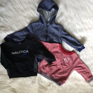 12M, 18M, 24M 3 Pc Bundle Nautica Sweaters
